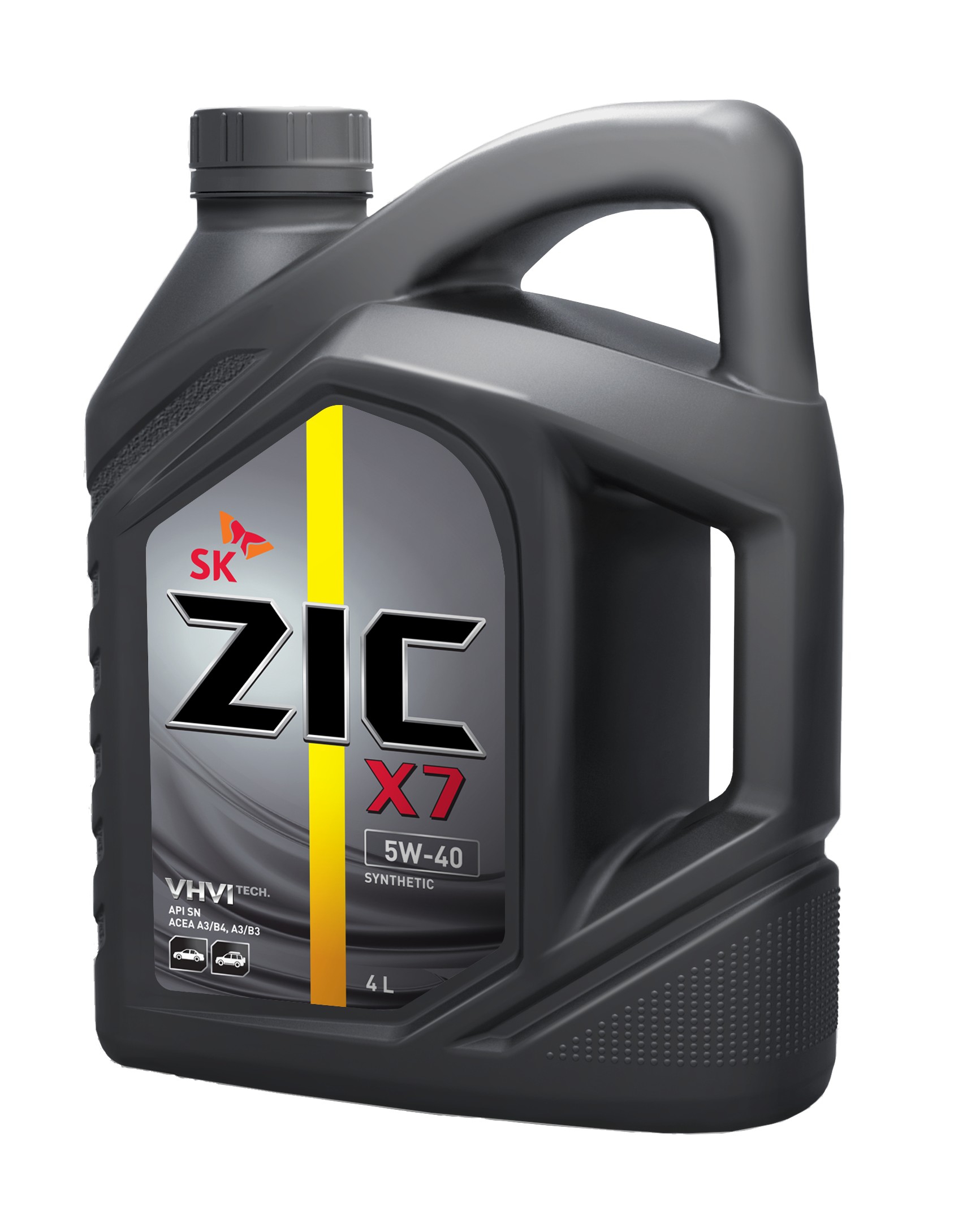 масло ZIC X7 синтетика 5W40 4л. Артикул 162662.